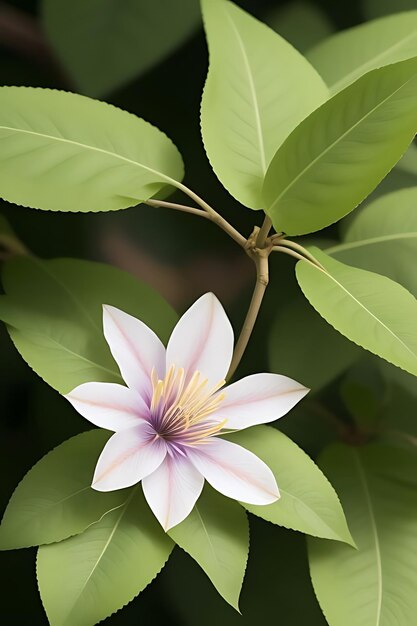 Foto flor de aparência realista