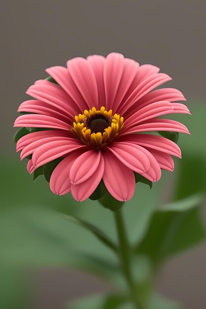 Foto flor de aparência realista