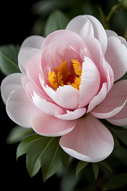 Foto flor de aparência realista