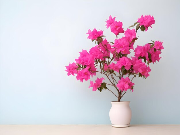 Foto flor de bougainvillea em fundo de estúdio flor de bou gainvillea única flor linda