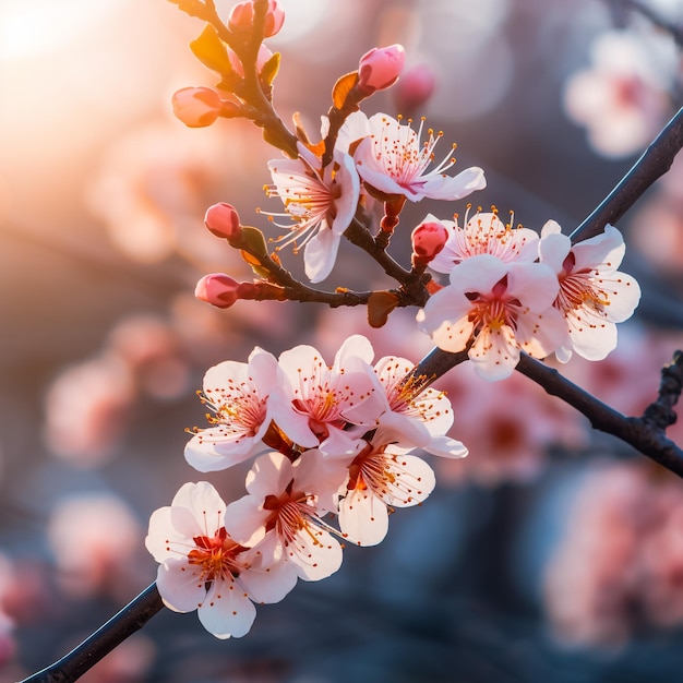 Flor de cerejeira em Seattle Washington