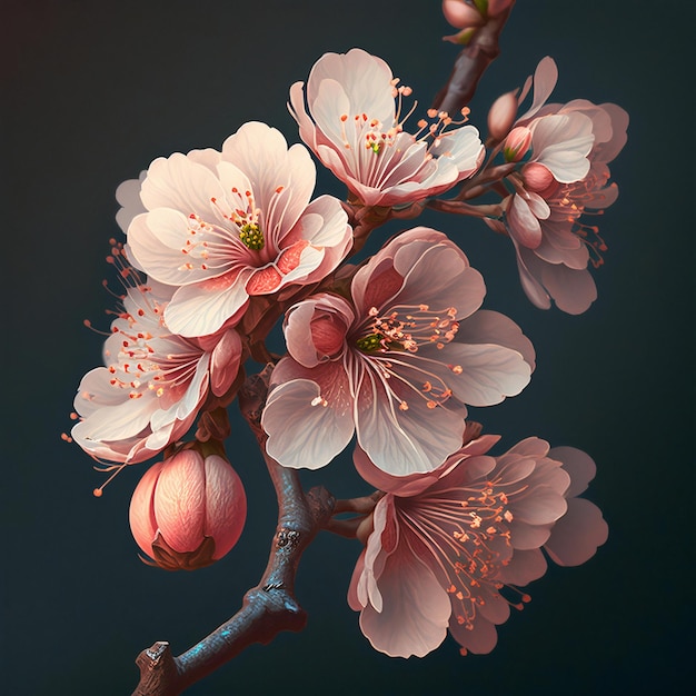 flor de cerejeira, lindas flores de sakura, flores de cerejeira rosa