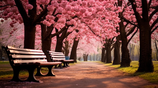 Foto flor de cerejeira no japão