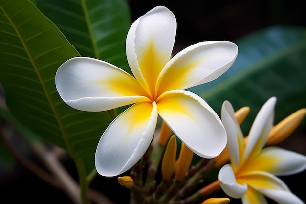 Flor de frangipani