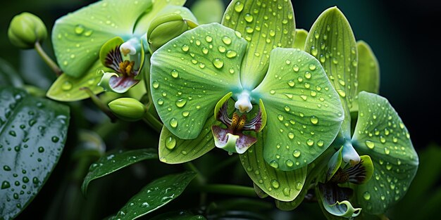 Flor de orquídea