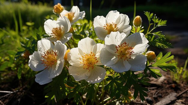 Foto flor de pêra nome científico portulaca grandiflora hd papel de parede de fundo papel de parede de desktop