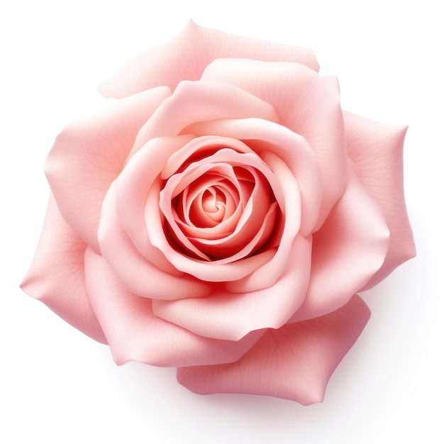 Foto flor de rosa isolada
