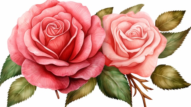 flor de rosa vetor imagem fotográfica criativa de alta definição
