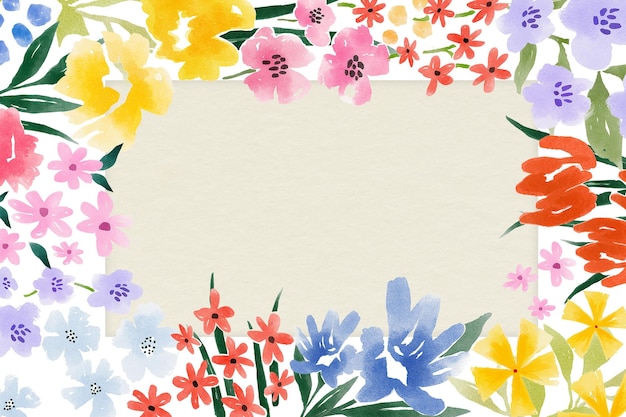 Flor de verão quadro png fundo transparente