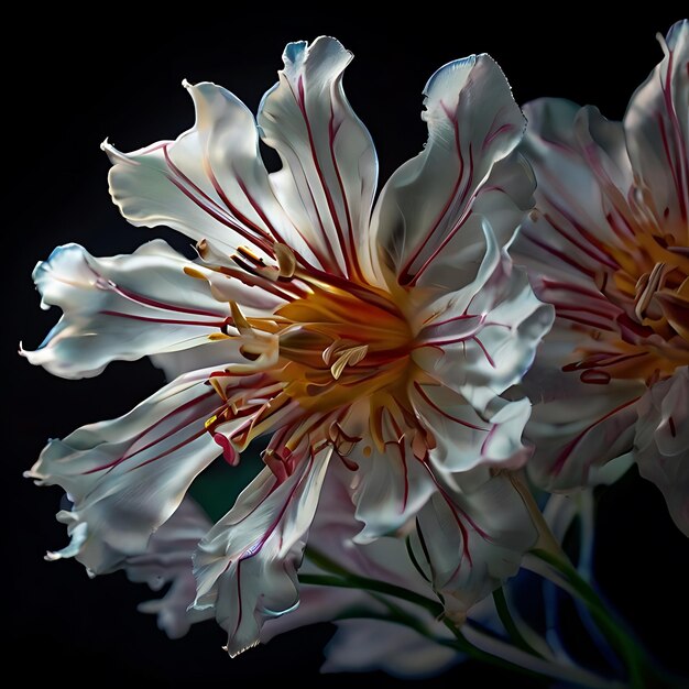 una flor delicada generada por la IA