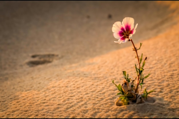 La flor en un deseo