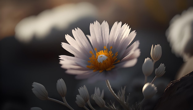 Una flor en el desierto