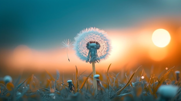 flor de diente de león