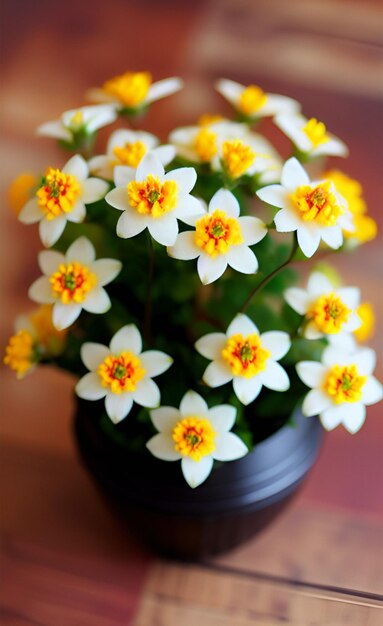 Foto flor de la especie cochlospermum regium