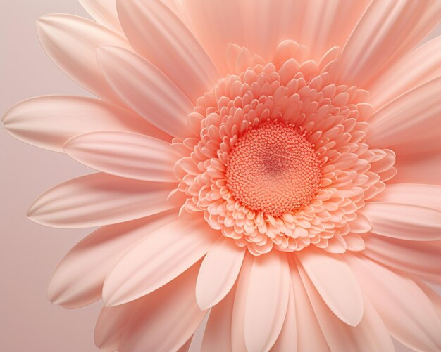 una flor con un fondo blanco creada con IA generativa