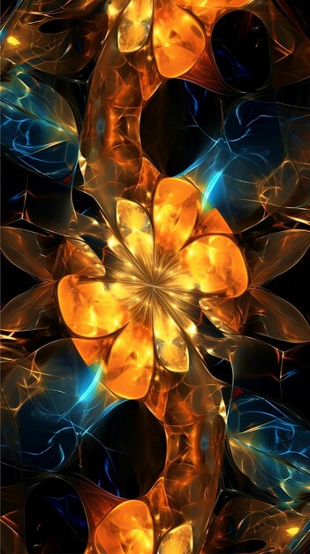 La flor fractal
