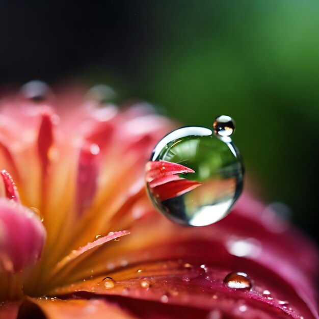 la flor generada por la IA