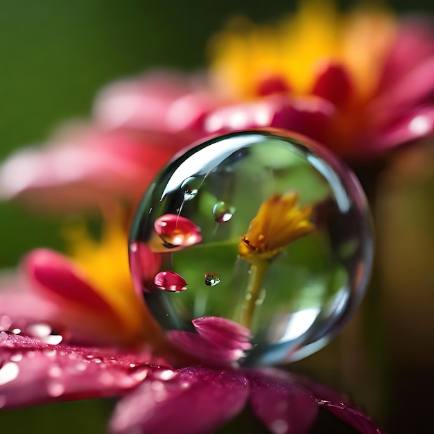 la flor generada por la IA