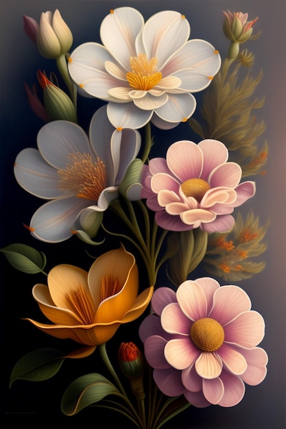 flor gráfica