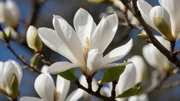 La flor de la magnolia simboliza la nobleza