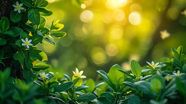 Flor de margarita en una pradera verde en primavera soplando en un jardín bajo la luz del sol