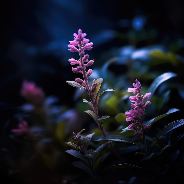 Una flor en la oscuridad