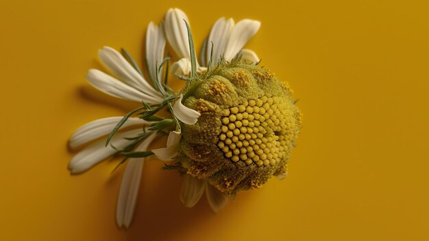 Una flor con la palabra margarita