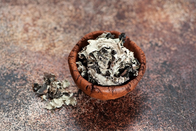 FLOR DE PIEDRA NEGRA Parmotrema Perlatum KALPASI Dagad Phool especias