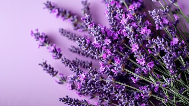 una flor púrpura con la palabra en ella