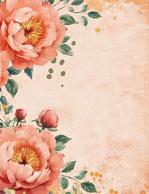 una flor rosa con un corazón de oro en la parte superior