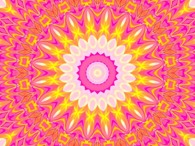 una flor rosa en el medio de un fondo rosa