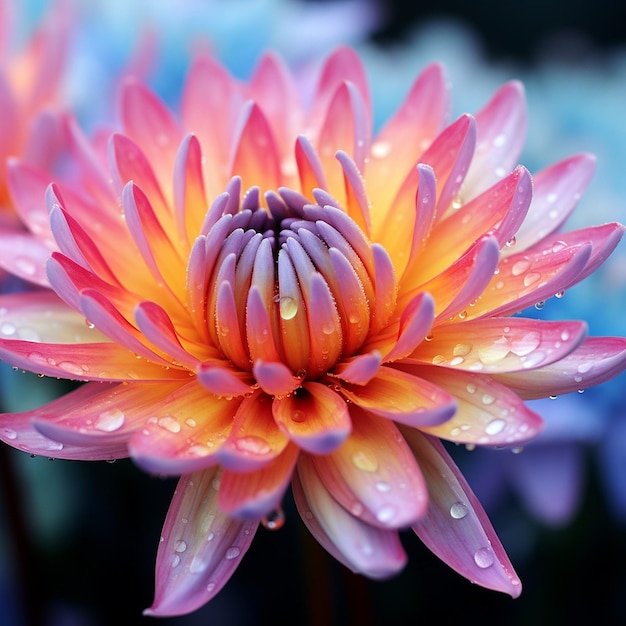 Foto la flor de la rosa la rosa la flor del amarillo