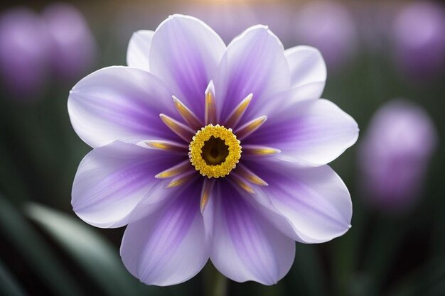 La flor de Shapla es muy hermosa.