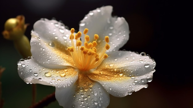 Flor del tesoro Bellamente florecida IA generativa