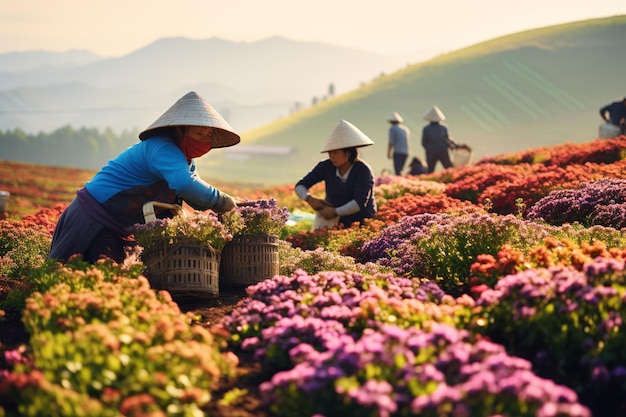 Floración_plantación_trabajo