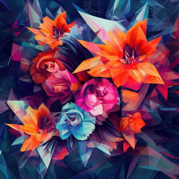 Floral Abstract Background