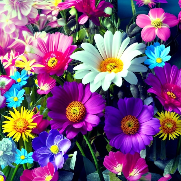 Floral Paradise 3D Ostern-Themen mit animierten Ostern-Hintergrund