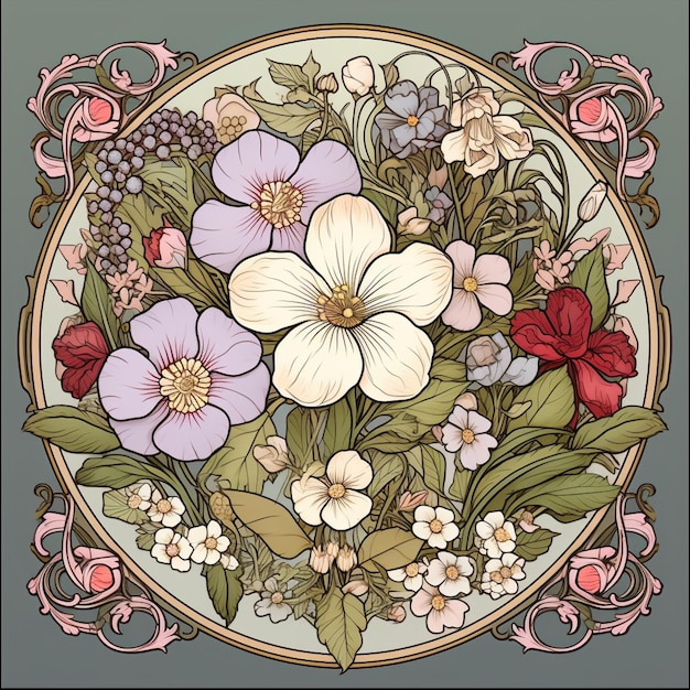 Florale Erste Hilfe – eine bezaubernde Jugendstil-Hommage an die Heilung