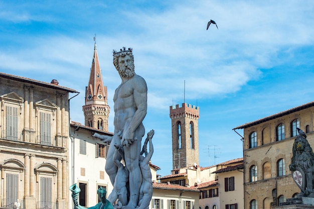 Florenz Piazza della Signoria-Statue