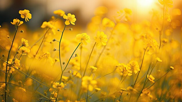 Foto flores amarelas de narcisos