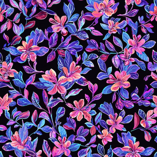 Las flores azules y púrpuras son las mejores del mundo.