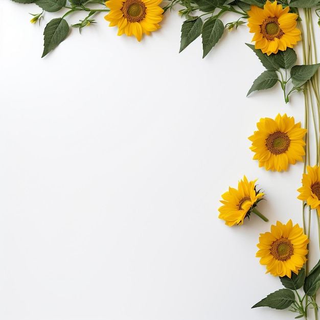 Las flores baratas cerca de mí, la esquina del girasol, la frontera de la asimina, la triloba, el girasol y los pétalos de rosas falsas.