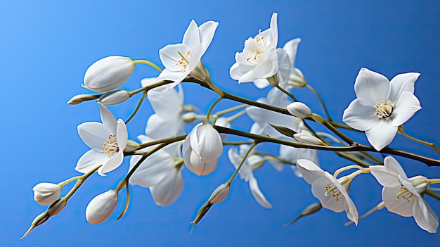 flores blancas de fondo bebé de color azul de fondo orquídea jarrones modernos flores en jarrón en
