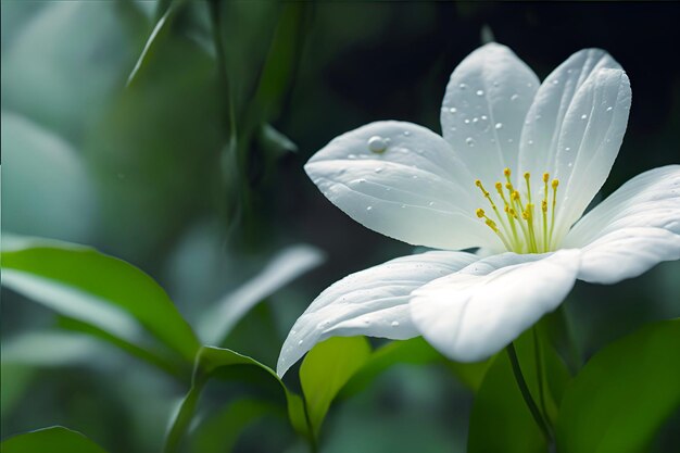 Foto flores brancas de primavera