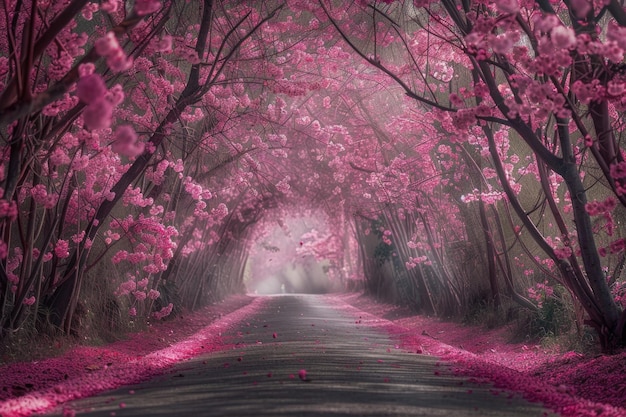 Foto las flores de cerezo en chiang mai, tailandia