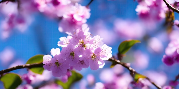 Flores de cerezo, flor de sakura floreciendo