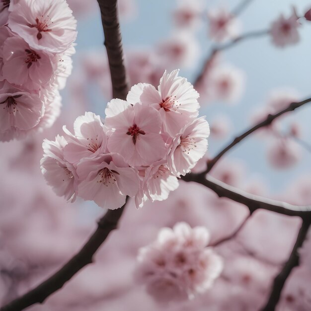 Las flores de cerezo en Hirosaki, Japón
