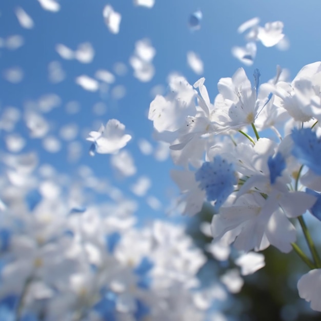 Flores en el cielo