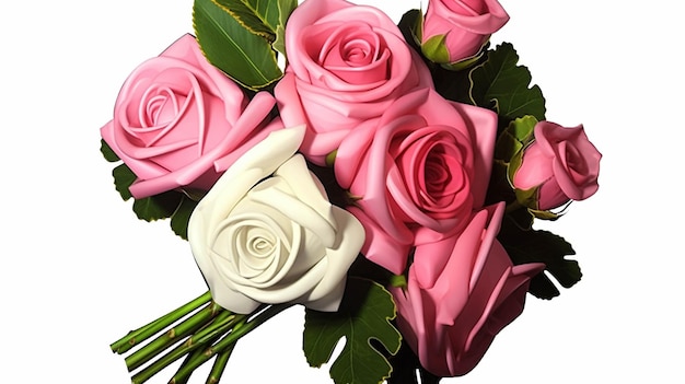 Flores cor-de-rosa Beleza floral cor-de-rosa Fotografia de alta definição papel de parede criativo