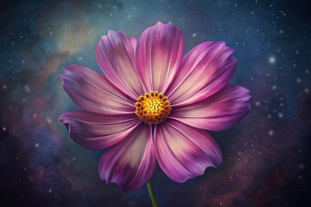 Foto las flores del cosmos